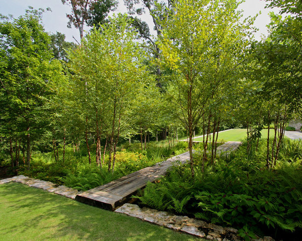 Traditional Garden by CARBO Landscape Architecture