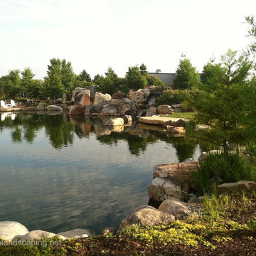 Worlds Most Extreme Ecosystem Pond Construction,Certified Aquascape Contractors