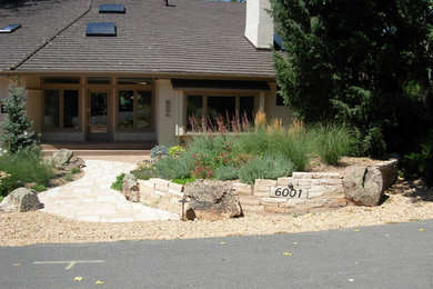 Inspiration for a contemporary landscaping in Denver.
