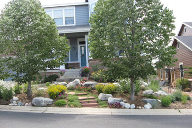 Rustikaler Garten in Denver