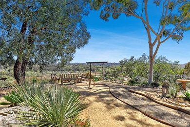 Zen garden overlooking Rancho Santa Fe