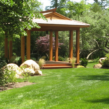 Zen Garden w Yoga & Amethyst Meditation Pavilion