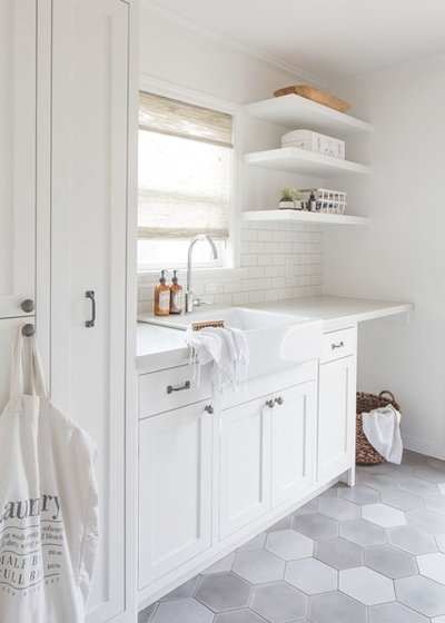 Farmhouse Utility Room by Memory Builders