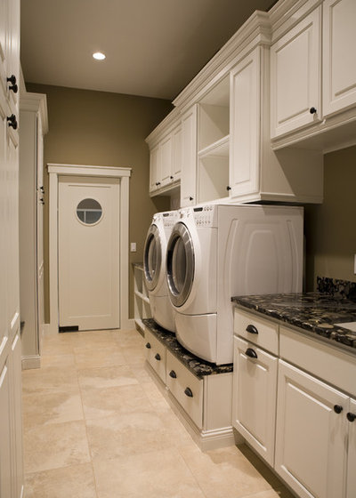 Traditional Laundry Room by The Inman Company