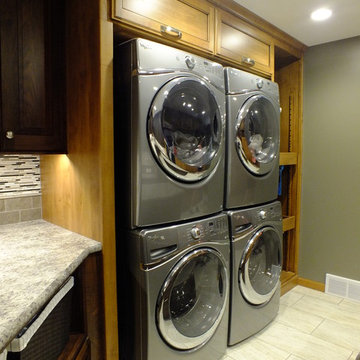 A Laundry Rooom That Will Help Keep a Busy Family on Top of Their Game