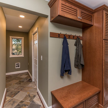 A Relaxing and Rustic Laundry Room