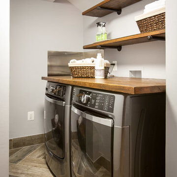 Alexandria Mudroom and Bathroom
