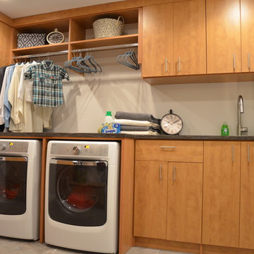 An Organized Laundry Room