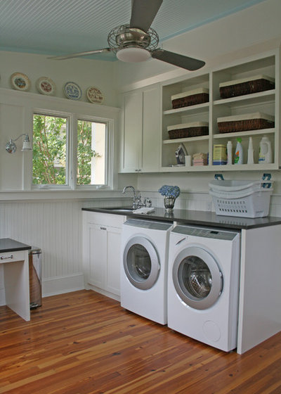 Traditional Laundry Room by Small Carpenters At Large, Inc.