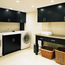 Contemporary Laundry Room by Kitchens & Baths Unlimited