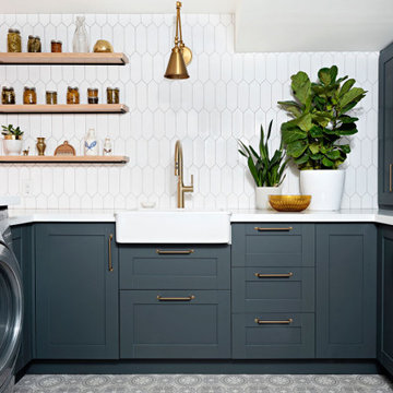 Basement Laundry Room