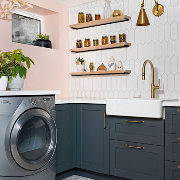 Basement Laundry Room