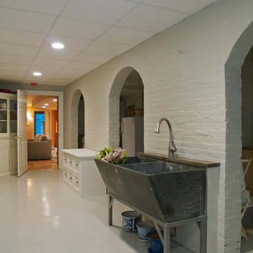Basement renovation, Philadelphia, Pennsylvania