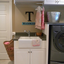 Eclectic Laundry Room by Christie Thomas