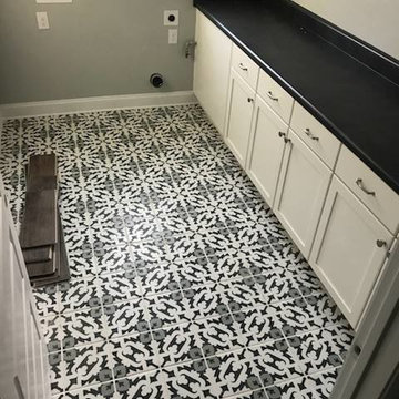 Bathroom and Laundry Room Pattern Tile
