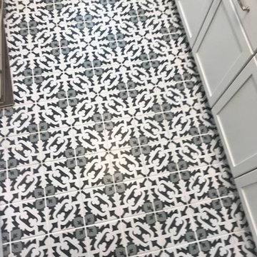 Bathroom and Laundry Room Pattern Tile