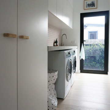 Bayside renovation laundry