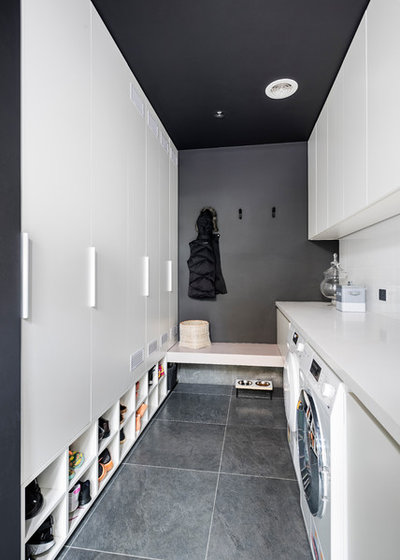 Modern Laundry Room by Smith & Smith Kitchens