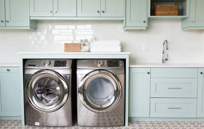 Room of the Day: A Family Gets Crafty in the Laundry Room