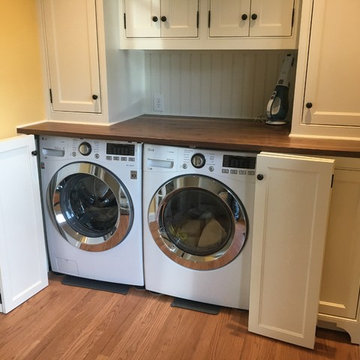 Built in Laundry Cabinetry by Prime Design Cabinetry LLC