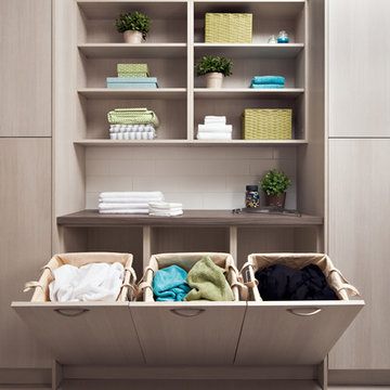 Built-in Laundry Hampers