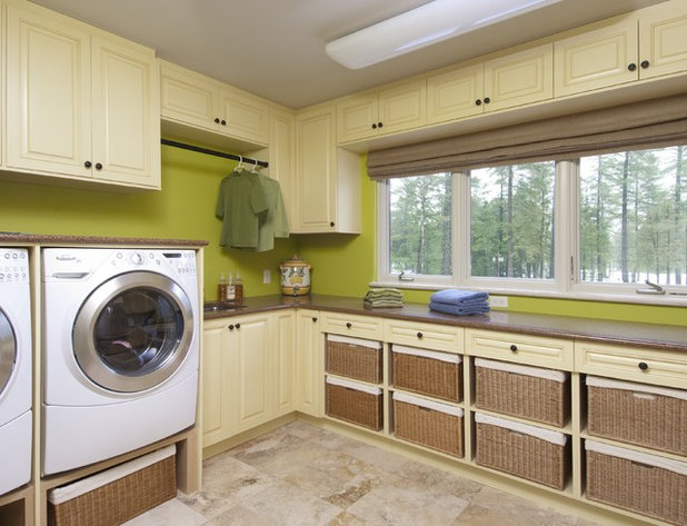 Traditional Utility Room by Laurysen Kitchens Ltd.