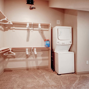 Castle Rock Nanny Quarters Walk in Closet with Laundry