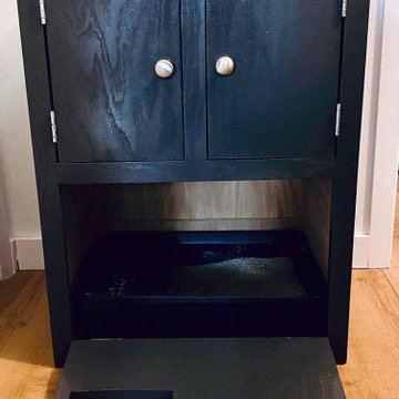 Cat Litter Box Cabinet