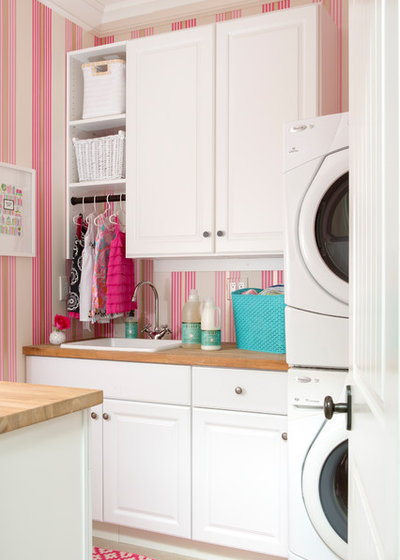 Transitional Utility Room by Coddington Design