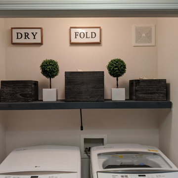 Cheap Laundry Closet Facelift