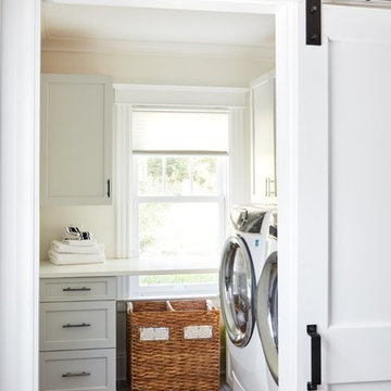 Chic Laundry Space