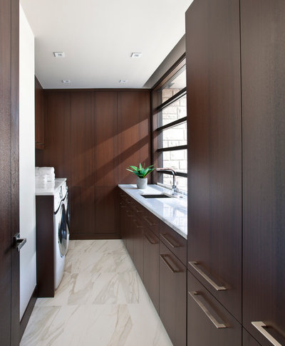 Contemporary Laundry Room by User