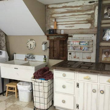 Client House Mudroom/laundry makeover