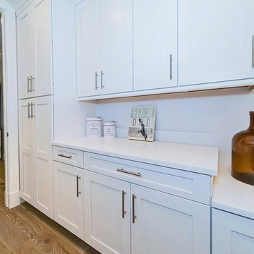 Coastal-Craftsman Sarasota Florida Butler Pantry