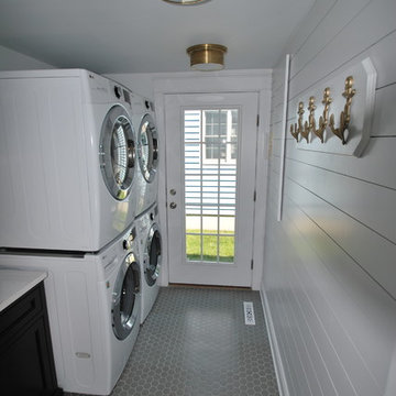 Coastal Laundry and Mudroom Renovation