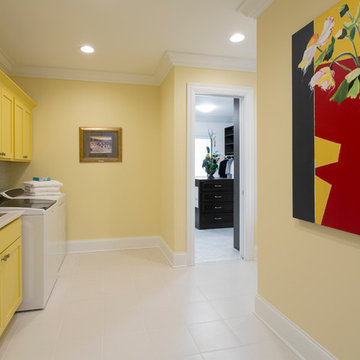 Colorful Laundry Room