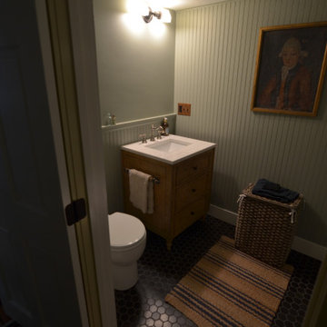 Compact bath/laundry