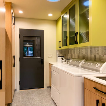 Contemporary Laundry Room