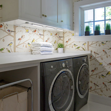 "Cool" Under Cabinet Lighting in the Laundry Room - 100% DIY