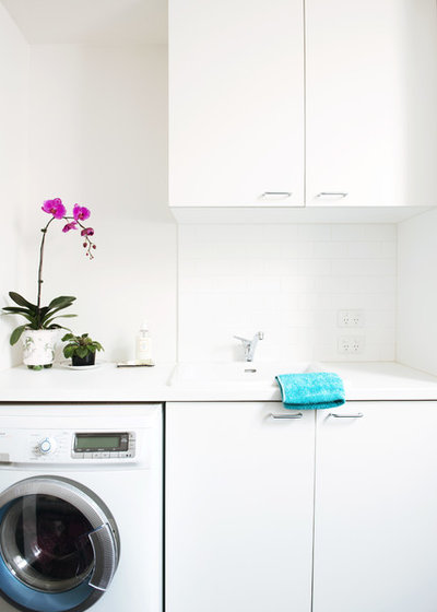 Contemporary Laundry Room Cottage Place