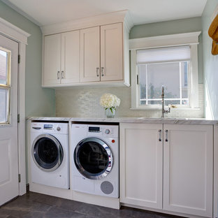 75 Beautiful Small Galley Laundry Room Pictures & Ideas - March, 2021 ...