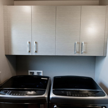 Crisp and Compact Laundry Room