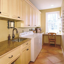 Traditional Laundry Room by Cameo Kitchens, Inc.
