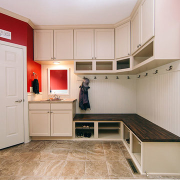 Dunbar Court Lafayette Mudroom and Laundry Room Addition