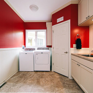 Dunbar Court Lafayette Mudroom and Laundry Room Addition