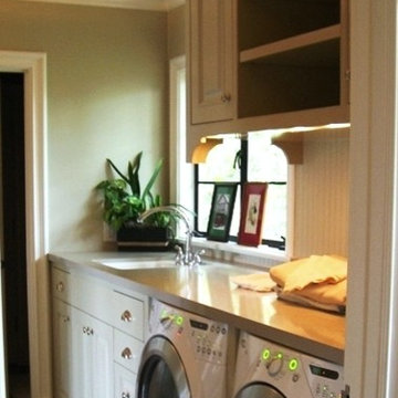 Eclectic Laundry Room