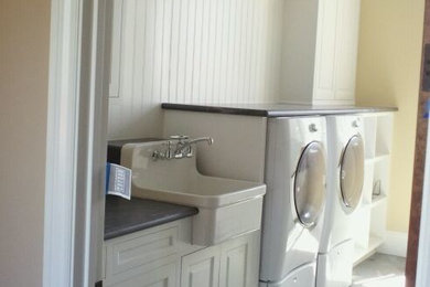 Elegant laundry room photo in Los Angeles
