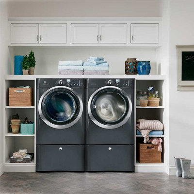 Transitional Laundry Room by Electrolux US