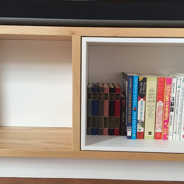 Entertainment Center - White w/Ash