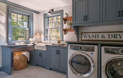 New This Week: 6 Fresh and Stylish Laundry Rooms
